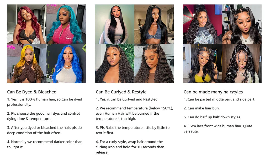 36 40 Inch 613 Honey Blonde Body Wave 250 Density 13x6 HD Lace Front Human Hair Wigs 13x4 HD Lace Frontal Wig for black women