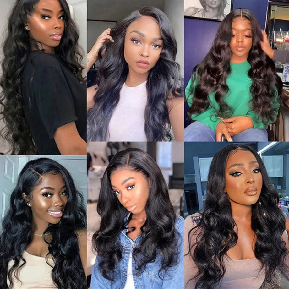 Easy and Go Glueless Wig Body Wave 6x4 5x5 Lace Closure Glueless Wig Human Hair Ready To Wear Pre Cut Pre plucked 13x4 Lace Wigs