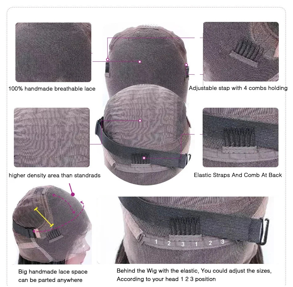 13x4 Lace Front Human Hair Wig Brazilian Body Wave Human Hair Wigs 13x6 Hd Lace Frontal Wig For Women 4x4 Human Hair Closure Wig