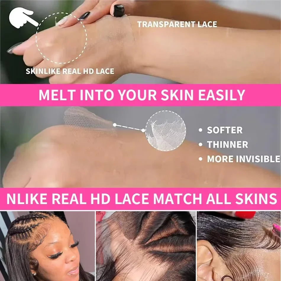 13x4 Lace Front Human Hair Wig Brazilian Body Wave Human Hair Wigs 13x6 Hd Lace Frontal Wig For Women 4x4 Human Hair Closure Wig