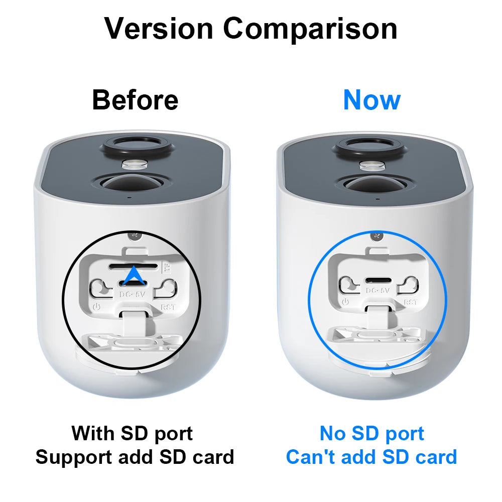 ANRAN 2/3/4PCS Battery Camera 2K 2.4G WiFi Camera Home Protection Security Camera PIR Detection,Free Basic Cloud Storage,5200mAh