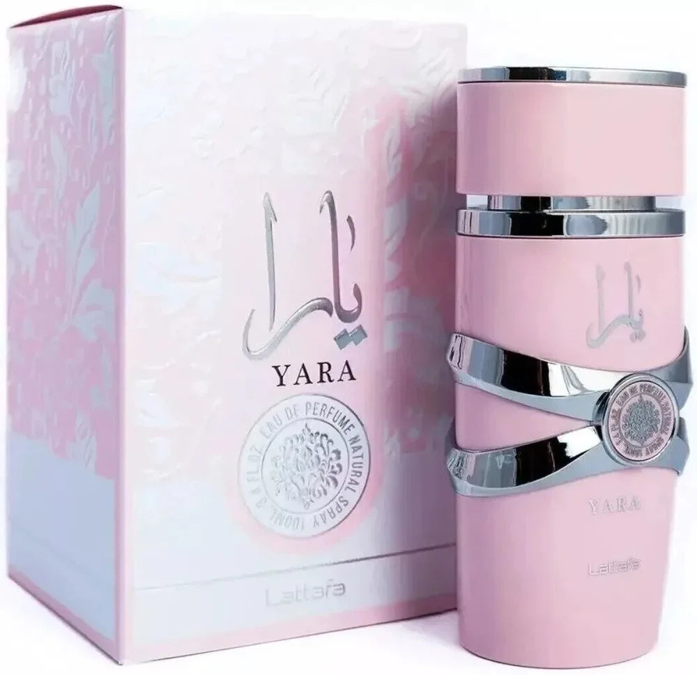 Lattafa Yara Candy Eau de Parfum EDP Spray for Women 3.4 oz/100 ml Pink Yara, Yara Moi, Yara Tous,Yara Candy,Asad, Asad Zanzibar